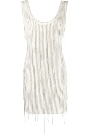 Serafini Crystal-embellished sleeveless dress
