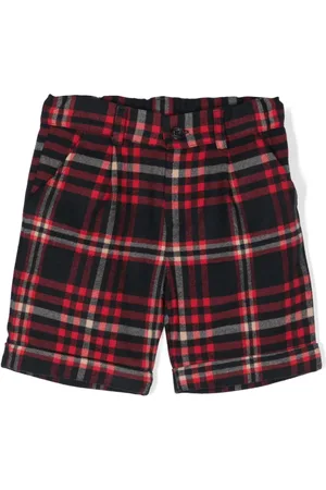 PATACHOU Tartan-check shorts