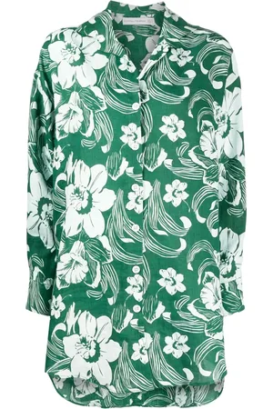 FAITHFULL THE BRAND Tortuga floral-print shirt dress