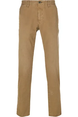 Incotex Splatter print regular trousers