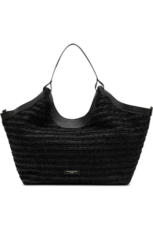 Gianni chiarini Dua woven straw tote bag