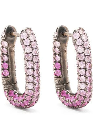 SELIM MOUZANNAR Link sapphire earrings