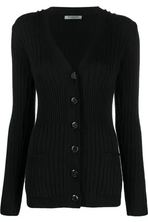 Durazzi Milano V-neck wool cardigan