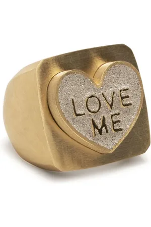 Lauren Rubinski 14kt yellow Love Me ring