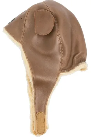 Donsje Faux shearling-lined pull-on hat