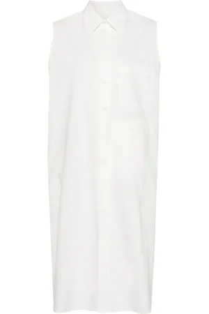 Maison Margiela Cotton poplin midi dress