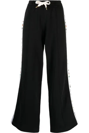 Casablanca Logo-tape organic cotton track pants