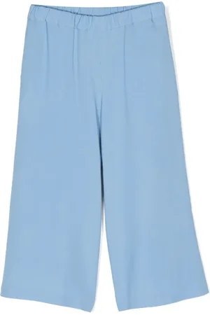 Simonetta Elasticated wide-leg trousers