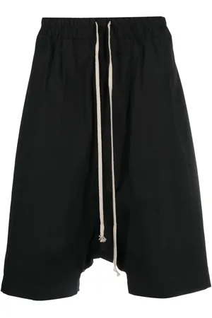 Rick Owens Drop-crotch bermuda shorts