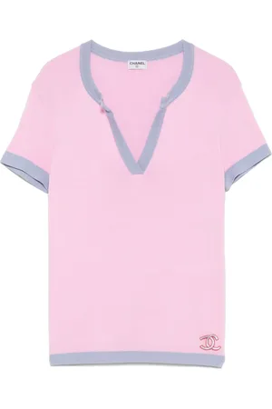 CHANEL 2000s CC-patch top