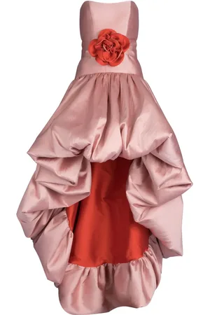 Silvia Tcherassi Elaine rose-appliqu?? dress