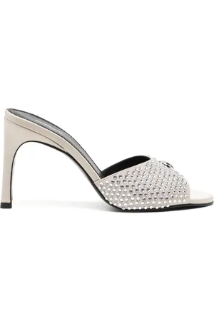 COPERNI 90mm rhinestone-embellished leather sandals