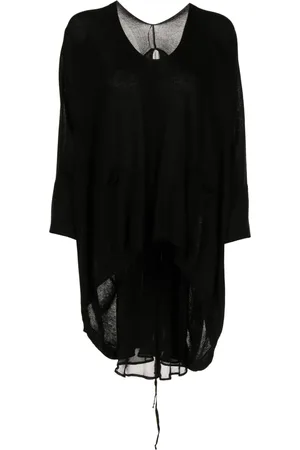 MASNADA Semi-sheer cotton tunic
