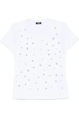 Liu Jo Crystal-embellished T-shirt