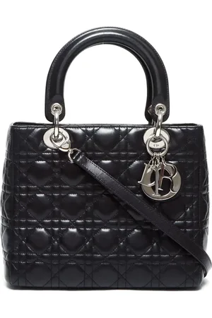 Dior Cannage Lady Dior two-way handbag