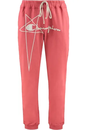 Rick Owens X Champion cotton track pants