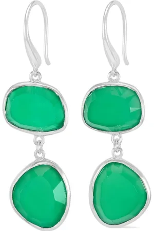Dower and Hall Pebble drop earrings