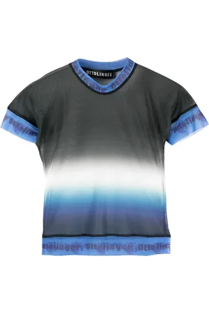 OTTOLINGER Logo-trim ombré T-shirt