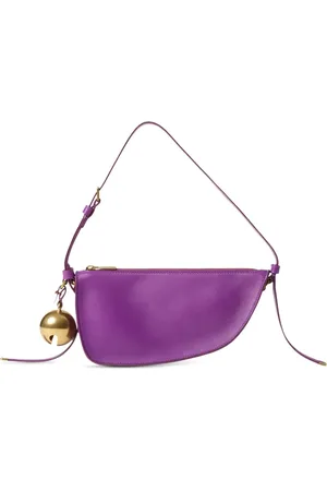 Burberry EKD-motif leather shoulder bag
