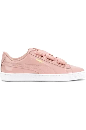 PUMA Basket heart patent sneakers