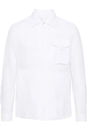 HERNO Ripstop semi-sheer shirt jacket