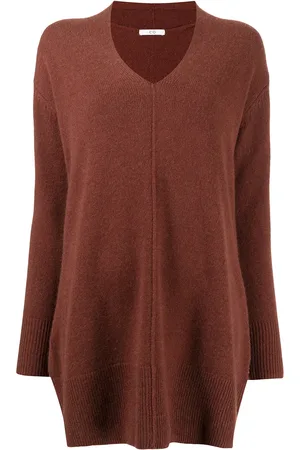 CO V-neck cashmere-knit top