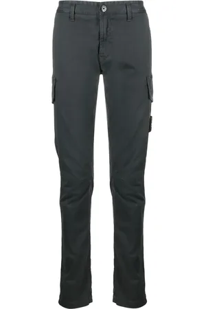 Stone Island Dyed twill cargo trousers