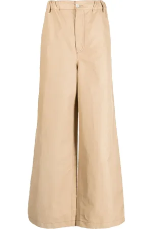 Marni Straight-leg elasticated-waistband trousers