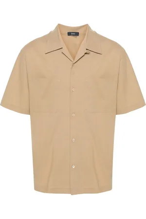 HERNO Short-sleeve cotton shirt