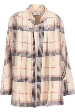 Gianfranco Ferré 1980s plaid coat