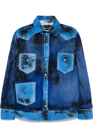 AVANT TOI Abstract-print overshirt