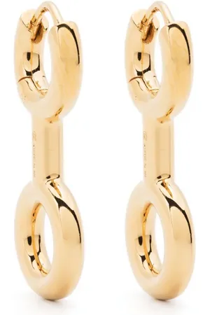 CHARLOTTE CHESNAIS Binary Chain huggie earrings