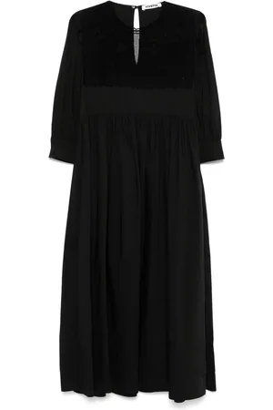 VIVETTA Embroidered midi dress