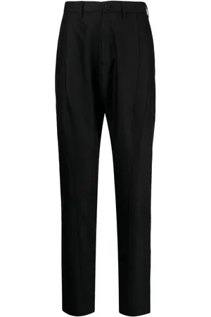 JULIUS Straight-leg glittery tailored trousers