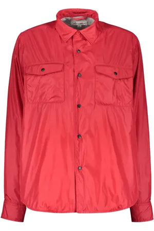 Aspesi Technical-jersey shirt jacket