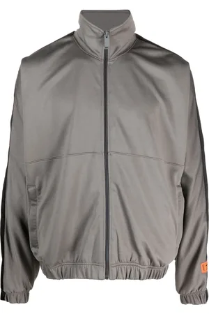 Heron Preston Logo-patch zip-up sweatshirt