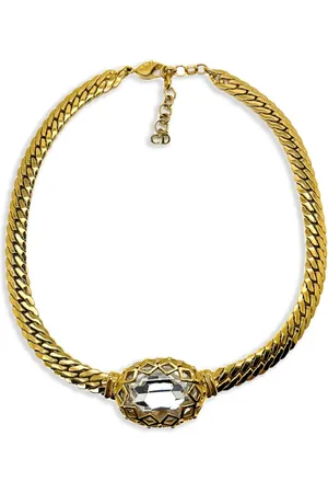 Dior 1980s Headlamp Collar necklace