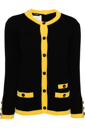 CHANEL 1994 ensemble cardigan short-sleeves top
