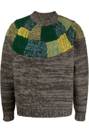 KAPITAL 3G patchwork-design jumper