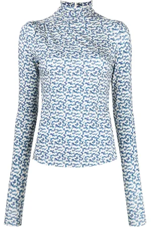 Isabel Marant Graphic-print long-sleeve top
