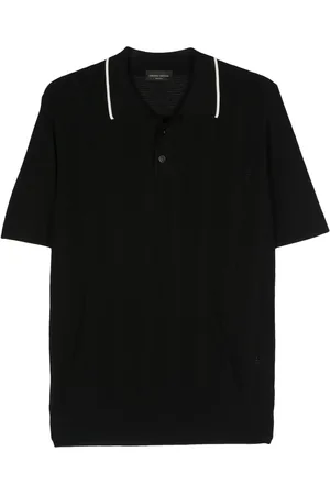 Roberto Collina Open-knit polo shirt