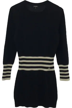 CHANEL 1986-1988 cashmere dress