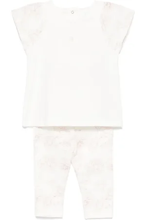 PATACHOU Floral-print T-shirt and leggings