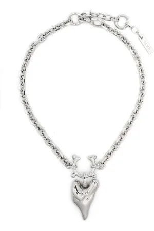 Vann Jewelry Small heart choker necklace