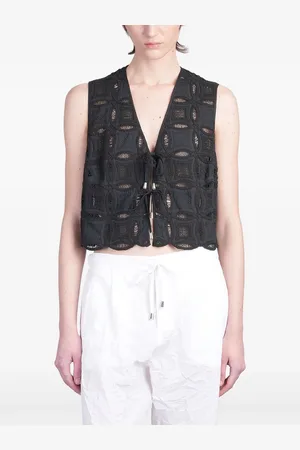 HOLY CAFTAN Vivi Sangallo vest