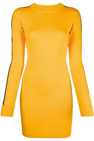 Chiara Ferragni Logo-tape mini knitted dress