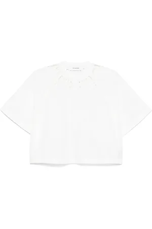 YVES SALOMON Cut out-detail blouse