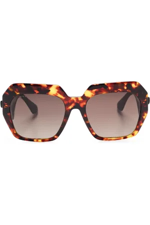 Etro Geometric-frame sunglasses