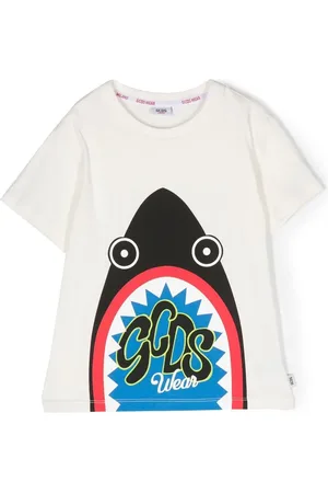 GCDS Logo-print detail T-shirt