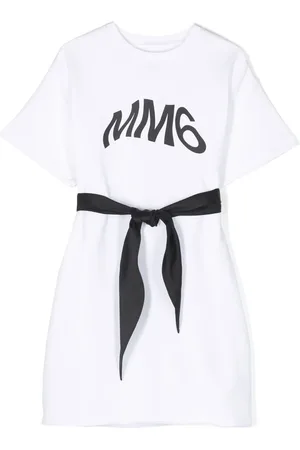 Maison Margiela Logo-print belted T-shirt